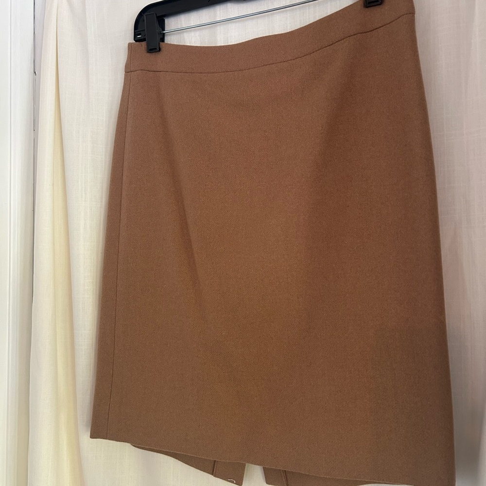 J. Crew Factory Women's Camel Pencil Skirt